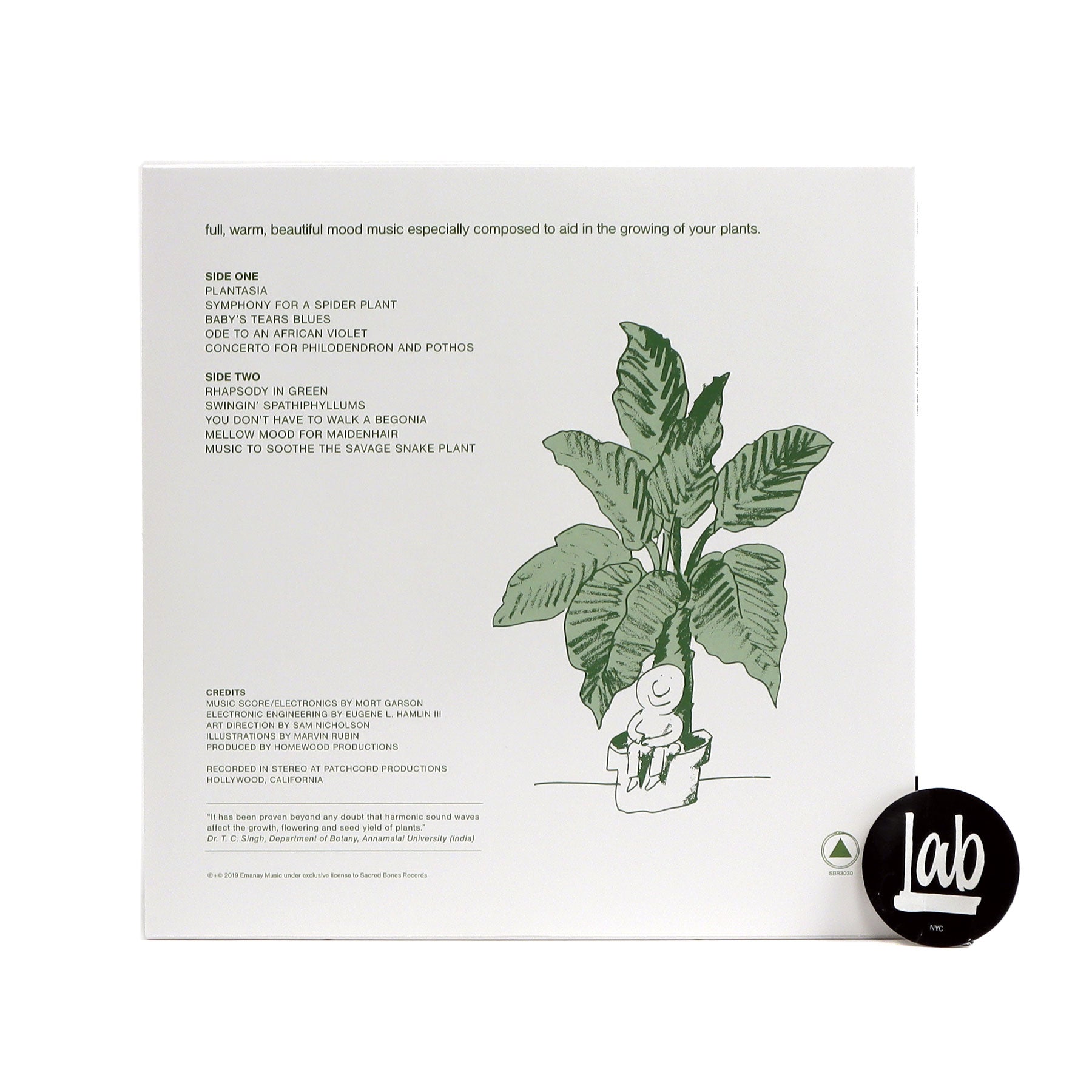 music to soothe the savage snake plant Mort Garson: Mother Earth's Plantasia (Pink & Green Colored Vinyl) Vinyl LP
