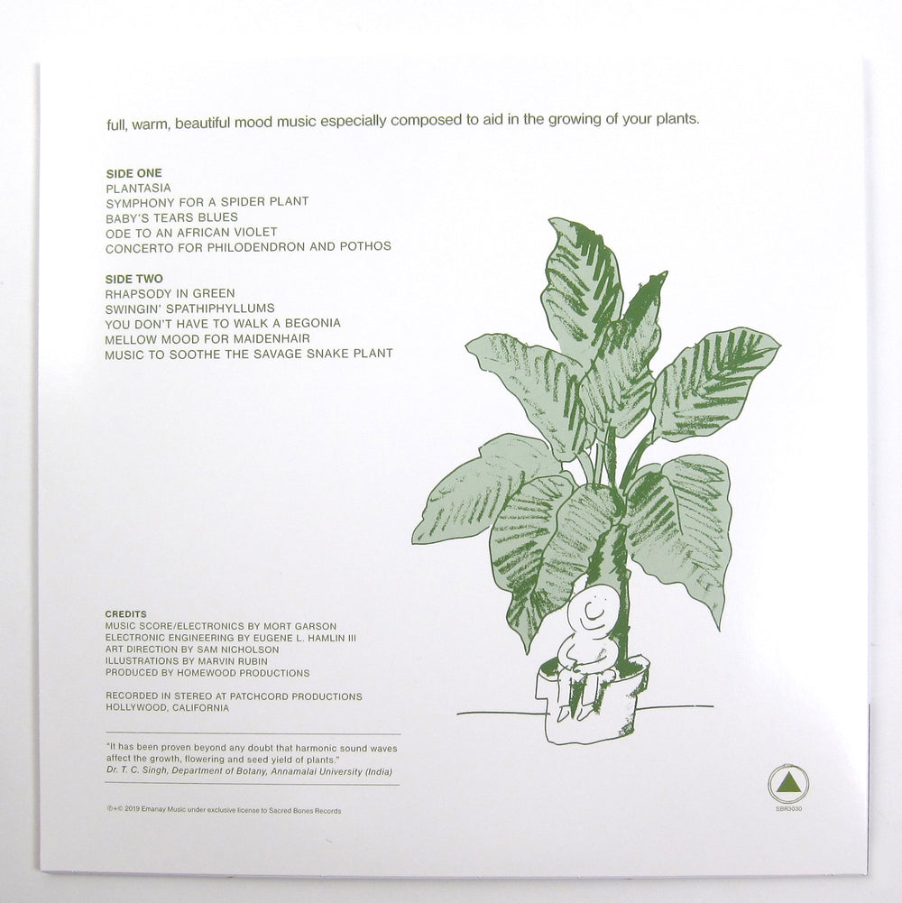 Mort Garson: Mother Earth's Plantasia (Green Colored Vinyl) Vinyl LP