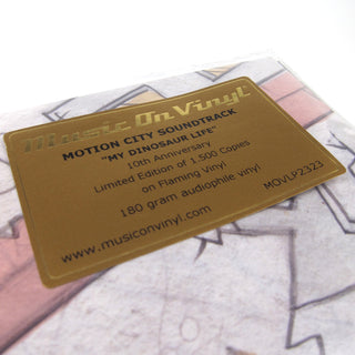 Motion City Soundtrack: My Dinosaur Life (Music On Vinyl 180g, Flaming Colored Vinyl) Vinyl LP