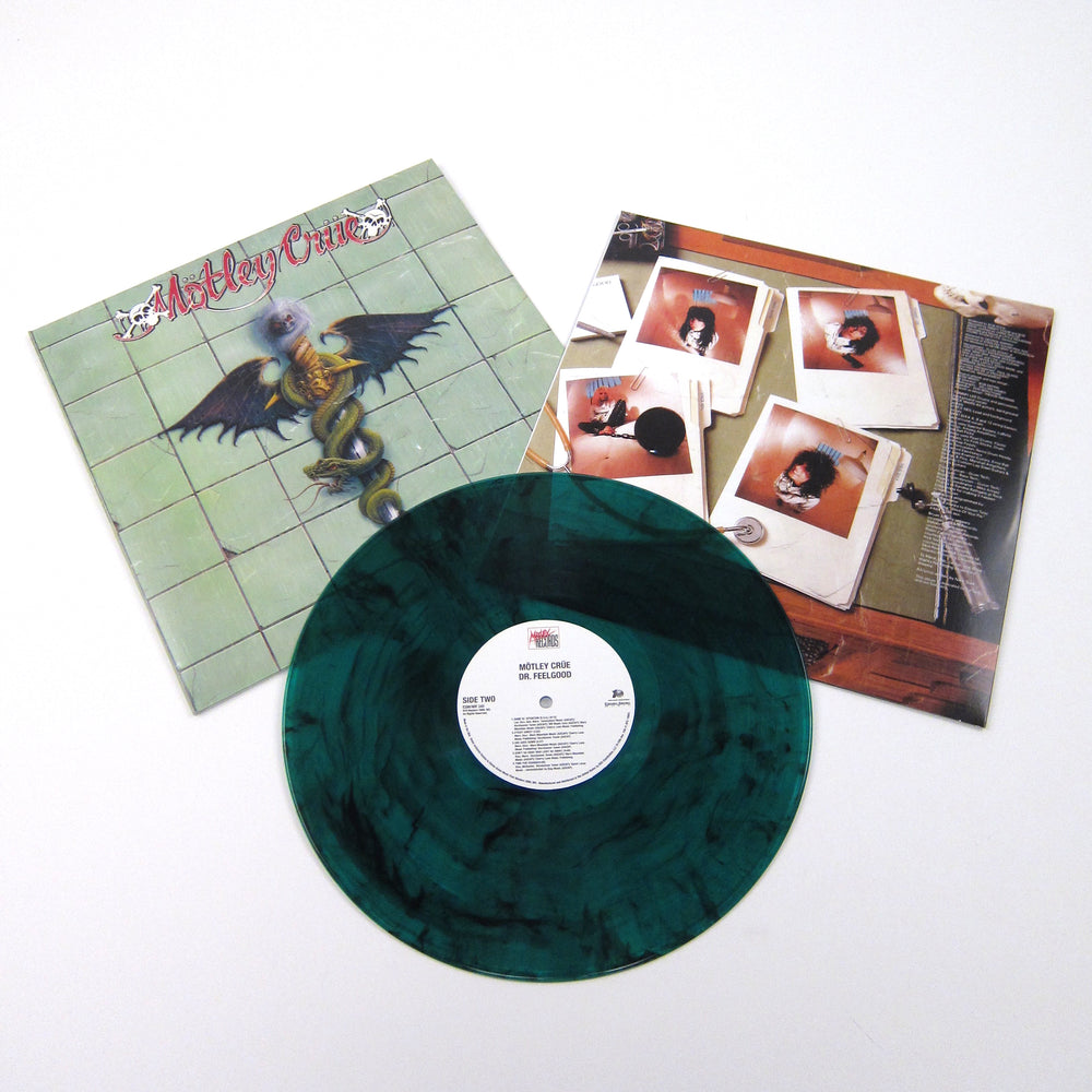 Motley Crue: Dr. Feelgood (Green Smoked Colored Vinyl) Vinyl LP