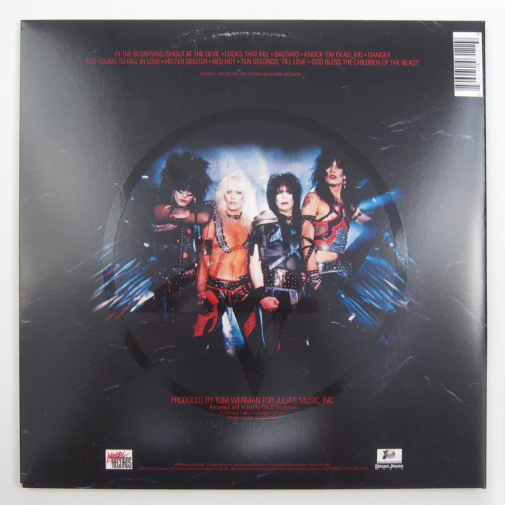 Mötley Crüe: Shout At The Devil (Colored Vinyl) Vinyl LP