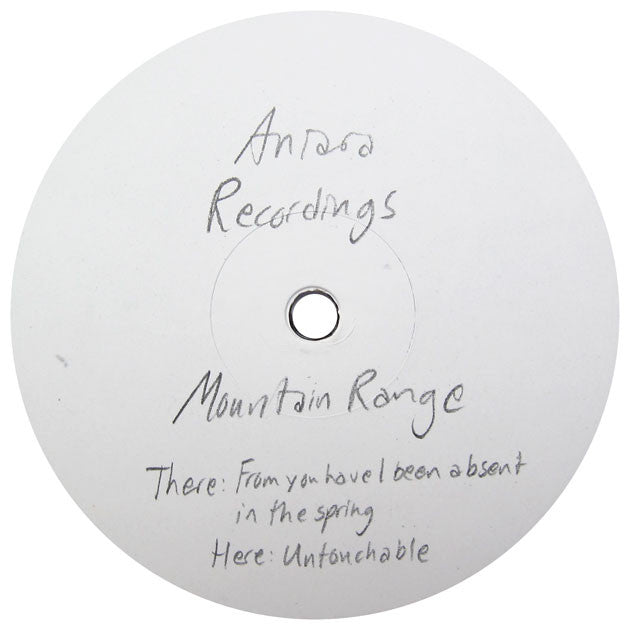 Mountain Range: From You Have I Been Absent In The Spring / Untouchable 12"