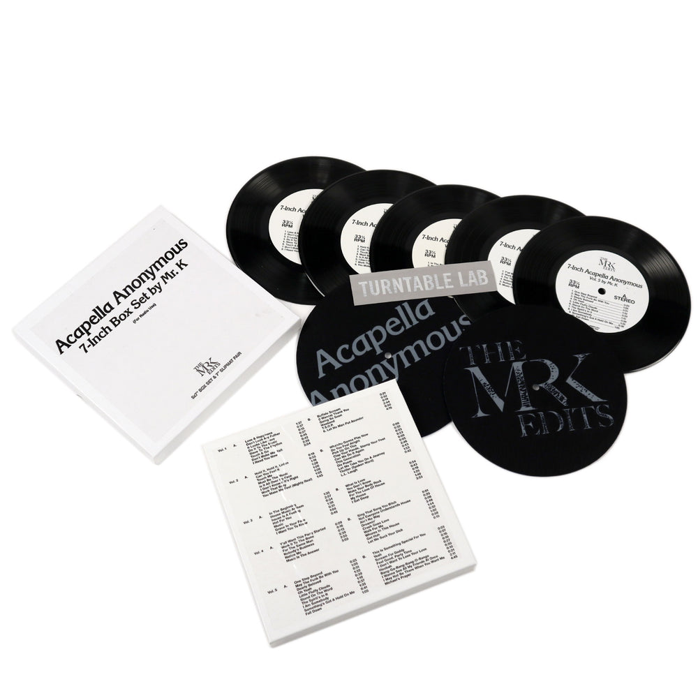 Mr. K: Acapella Anonymous Vinyl 5x7" Boxset