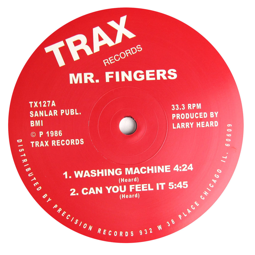 Mr. Fingers: Washing Machine / Beyond The Clouds Vinyl 12"
