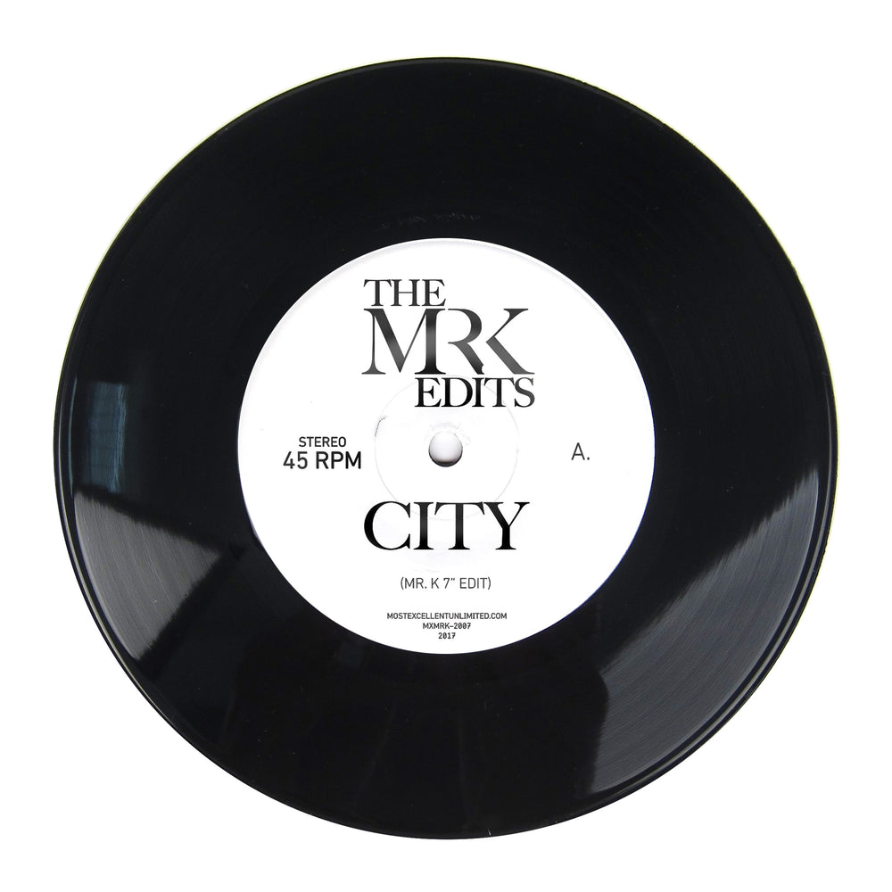 Mr. K: City / Sun Sun Sun (Danny Krivit) Vinyl 7"