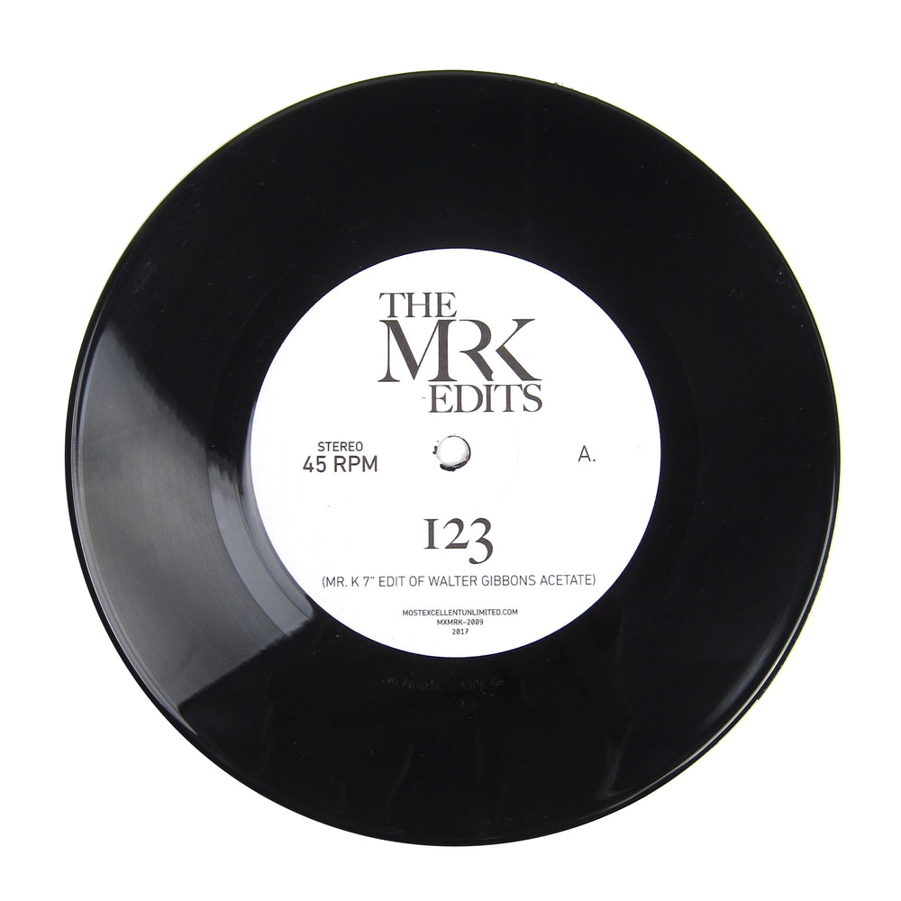 Mr. K: 123 / My Sweet Summer Suite (Walter Gibbons, Love Unlimited Orchestra, Danny Krivit) Vinyl 7"