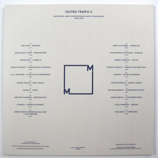 Music From Memory: Outro Tempo II - Electronic And Contemporary Music From Brazil, 1984-1996 Vinyl 2LP