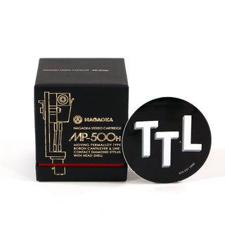 Nagaoka: MP-500H Cartridge Mounted on Headshell