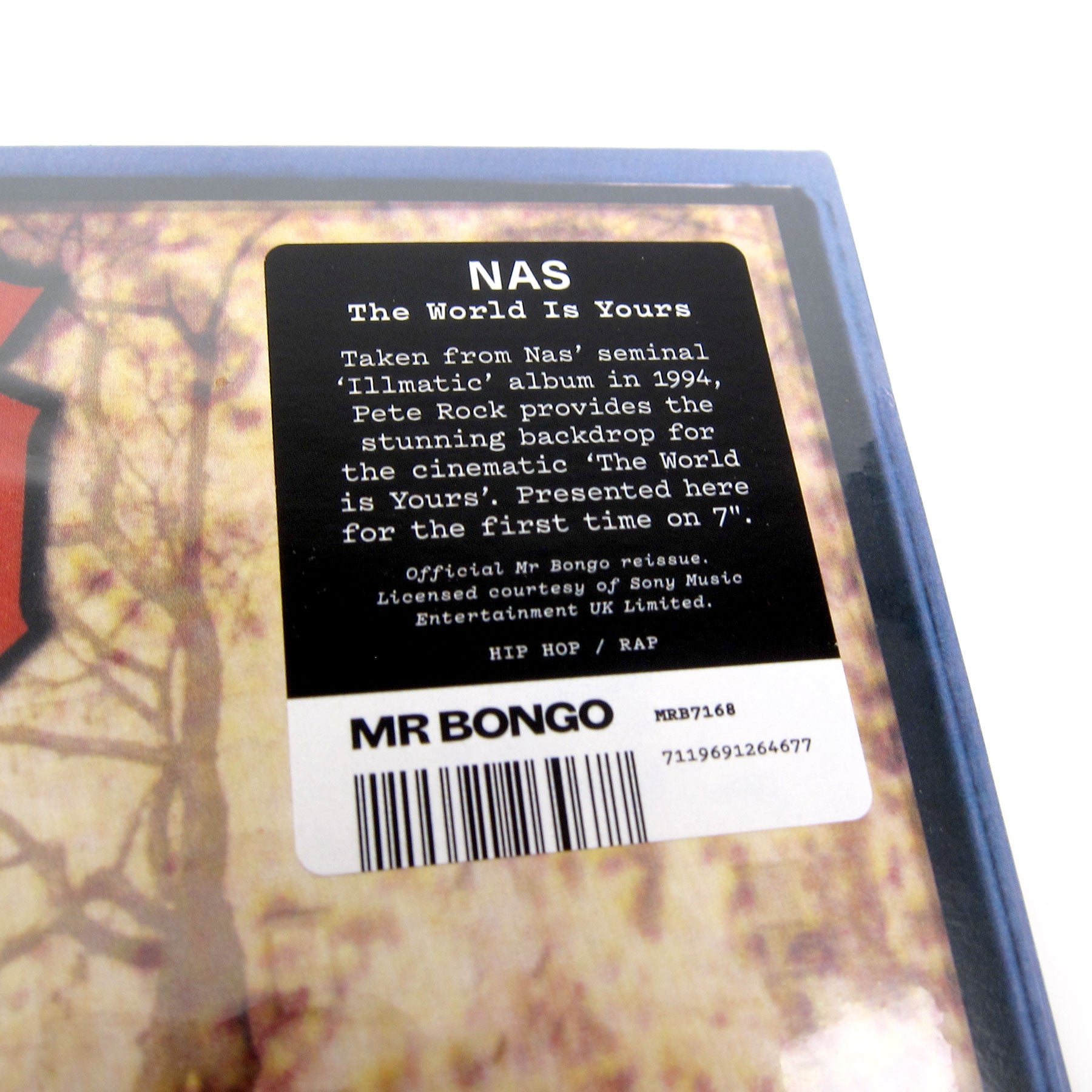 Nas: The World Is Yours Vinyl 7