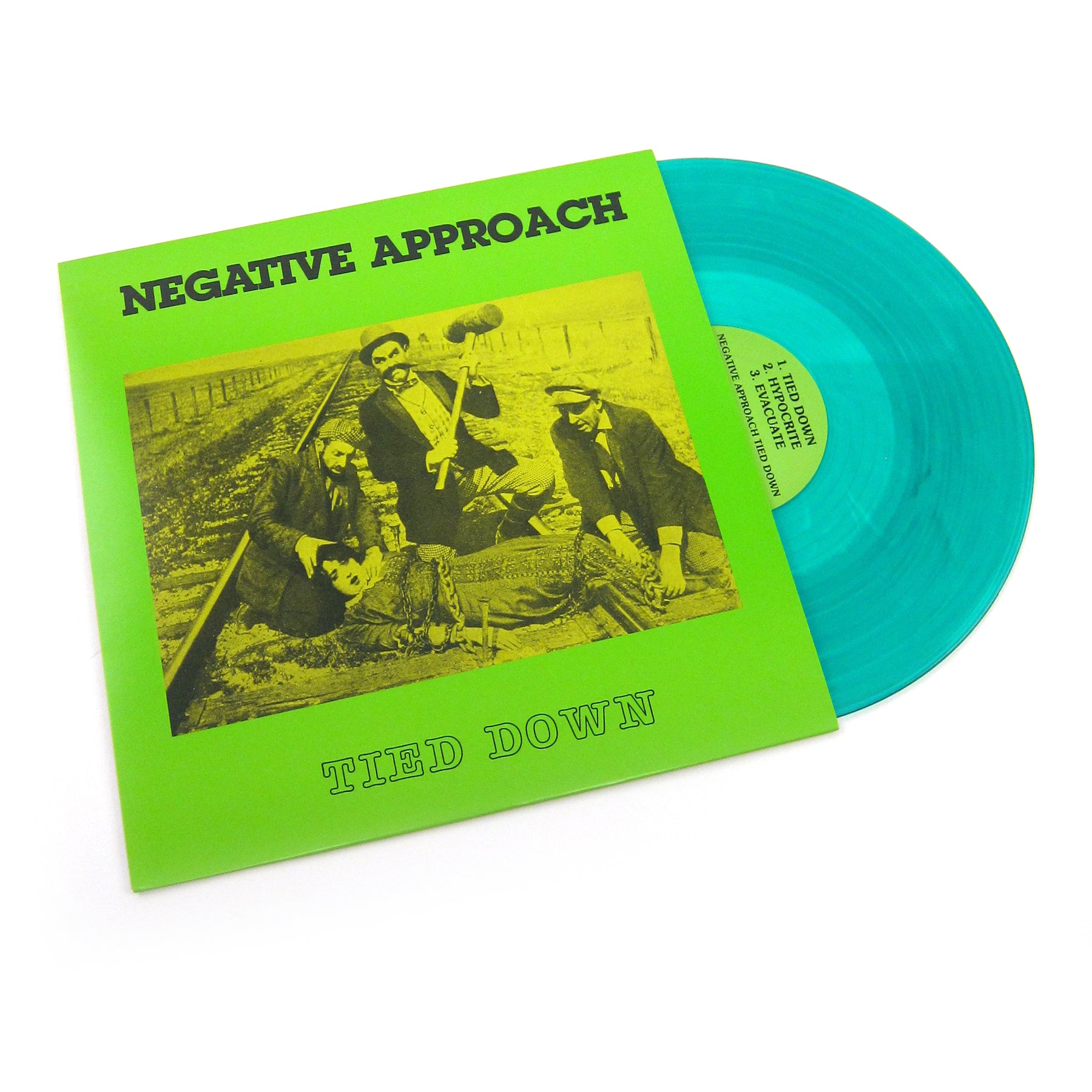 Negative Approach Tied Down (Green Vinyl) Vinyl LP —