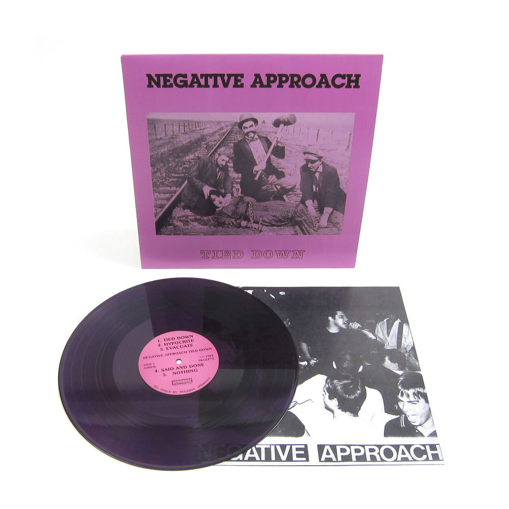 Negative Approach: Tied Down (Translucent Purple Colored Vinyl) Vinyl LP