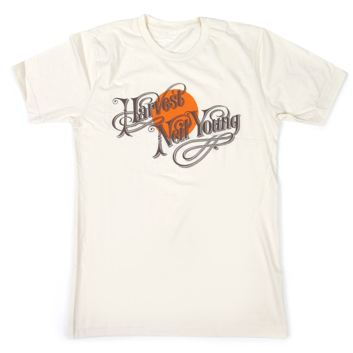 Neil Young: Harvest Organic Shirt - Natural — TurntableLab.com