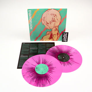 Neon Genesis Evangelion: Evangelion Finally Soundtrack (Pink Splatter Colored Vinyl) Vinyl 2LP
