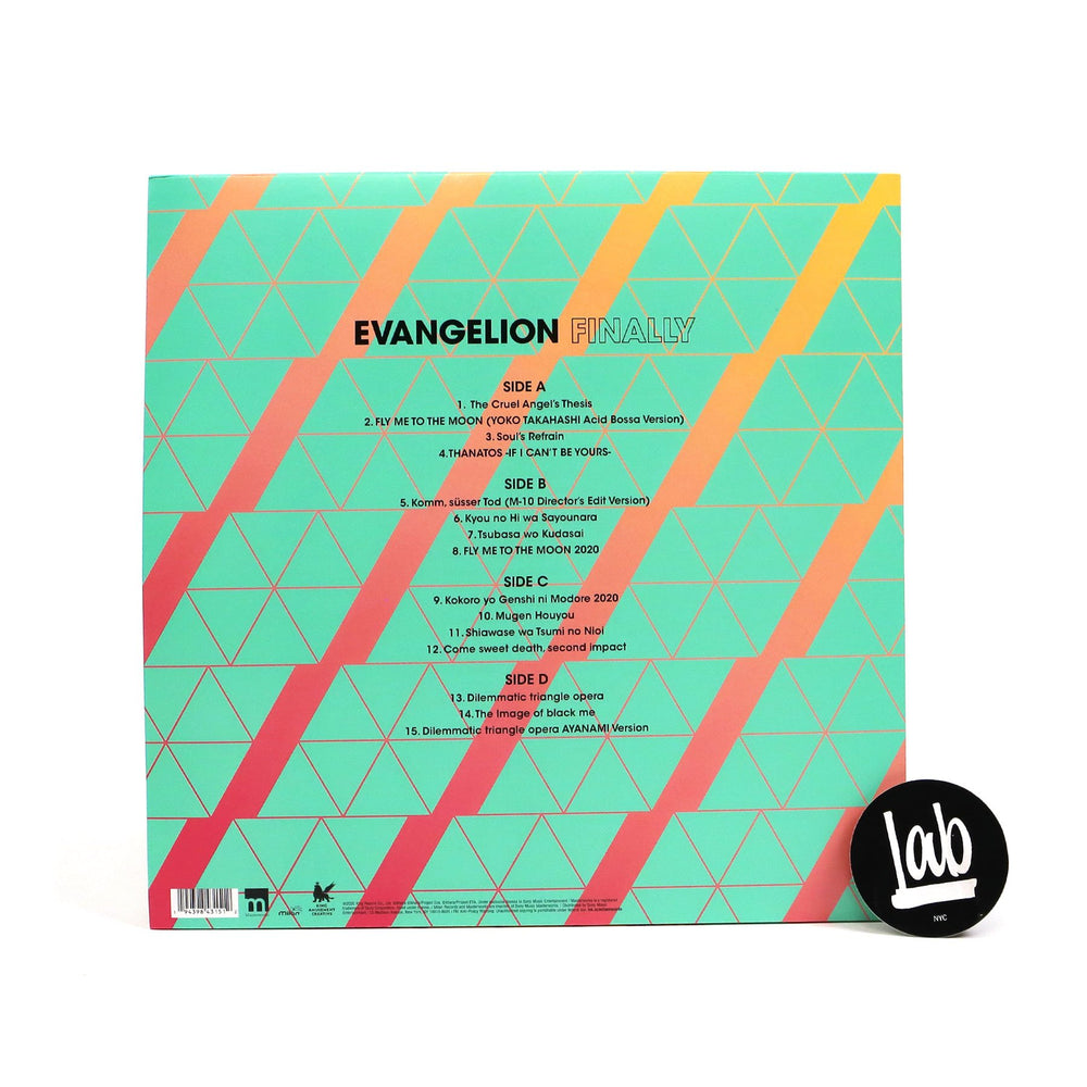 Neon Genesis Evangelion: Evangelion Finally Soundtrack (Pink Splatter Colored Vinyl) Vinyl 2LP