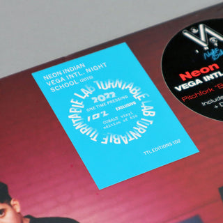 Neon Indian: Vega Intl. Night School (Colored Vinyl) Vinyl LP - Turntable Lab Exclusive