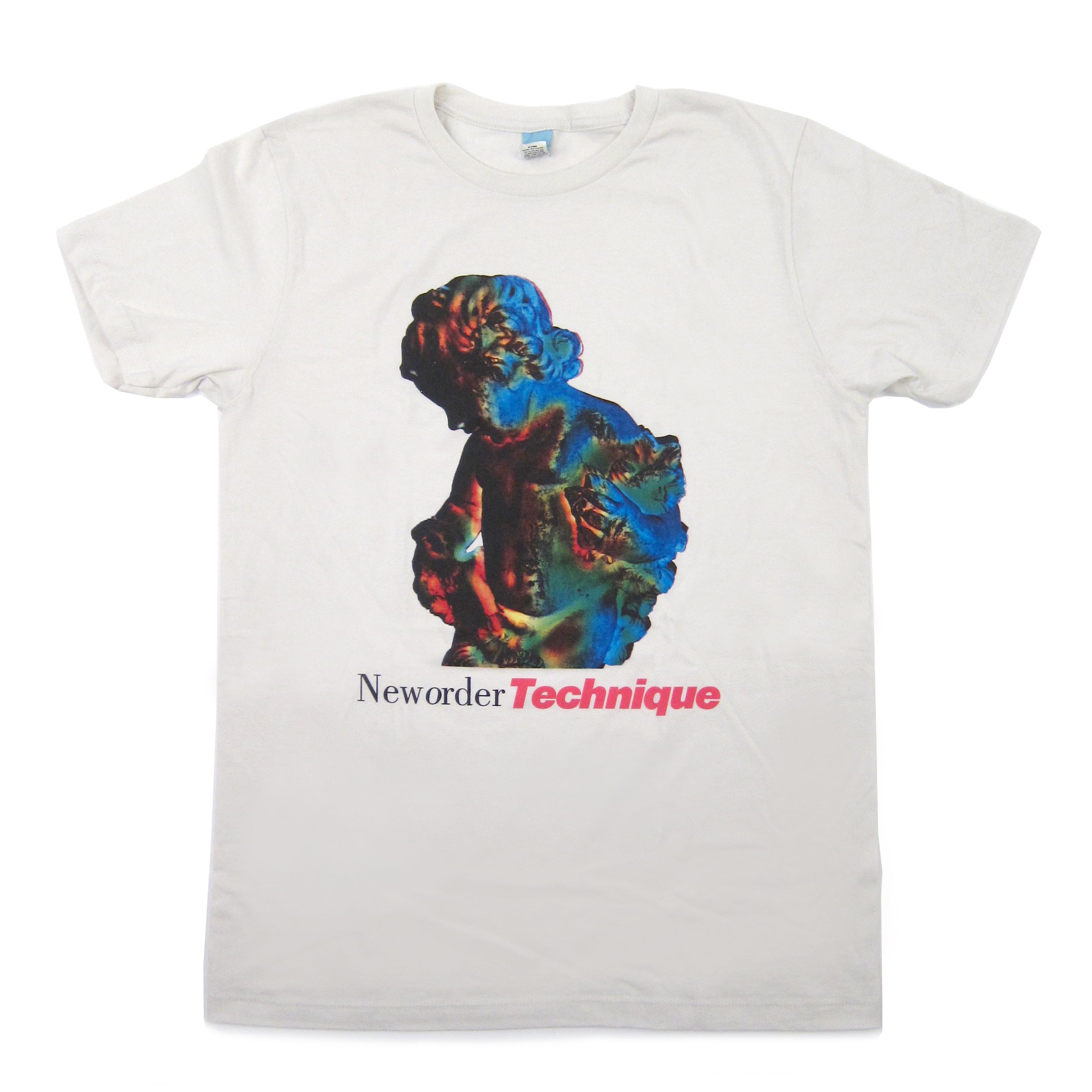 New Order - Technique Album Cover T-Shirt In Off-White - Foto 2