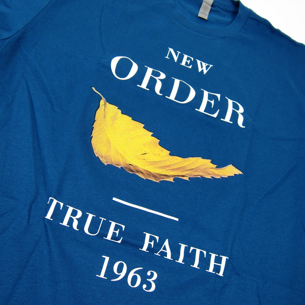 New Order: True Faith Shirt - Cool Blue