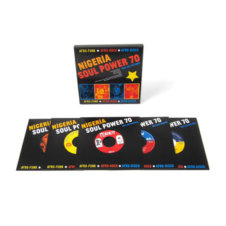Soul Jazz Records: Nigeria Soul Power 70 Vinyl 5x7" Boxset (Record Store Day)