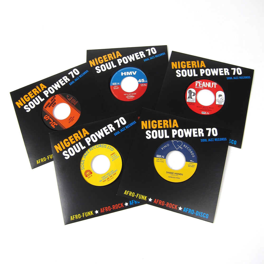 Soul Jazz Records: Nigeria Soul Power 70 Vinyl 5x7" Boxset (Record Store Day)