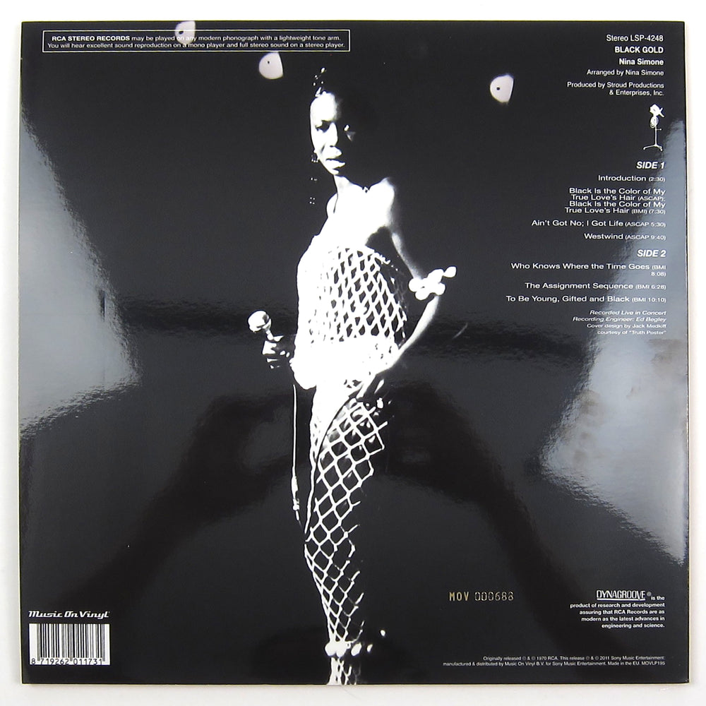 Nina Simone: Black Gold (Music On Vinyl 180g, Colored Vinyl) Vinyl LP