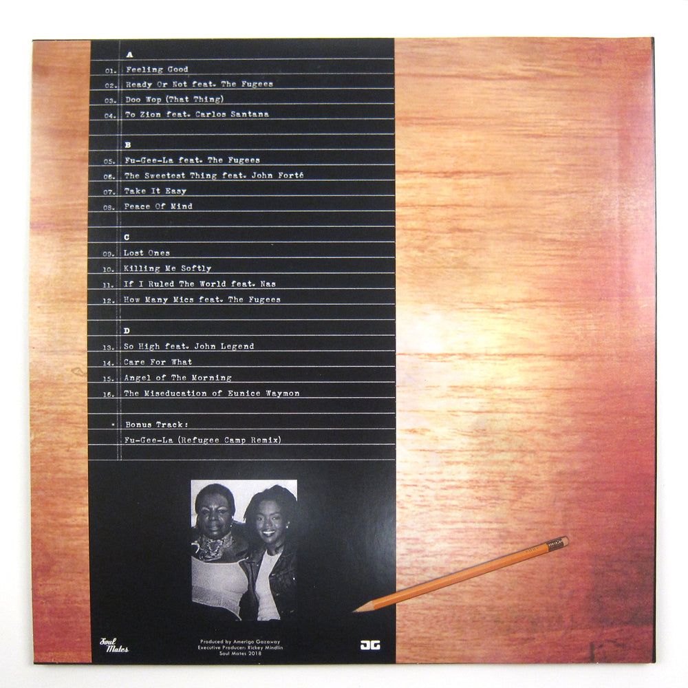 Amerigo Gazaway: Nina Simone & Lauryn Hill - The Miseducation Of Eunice Waymon Vinyl 2LP