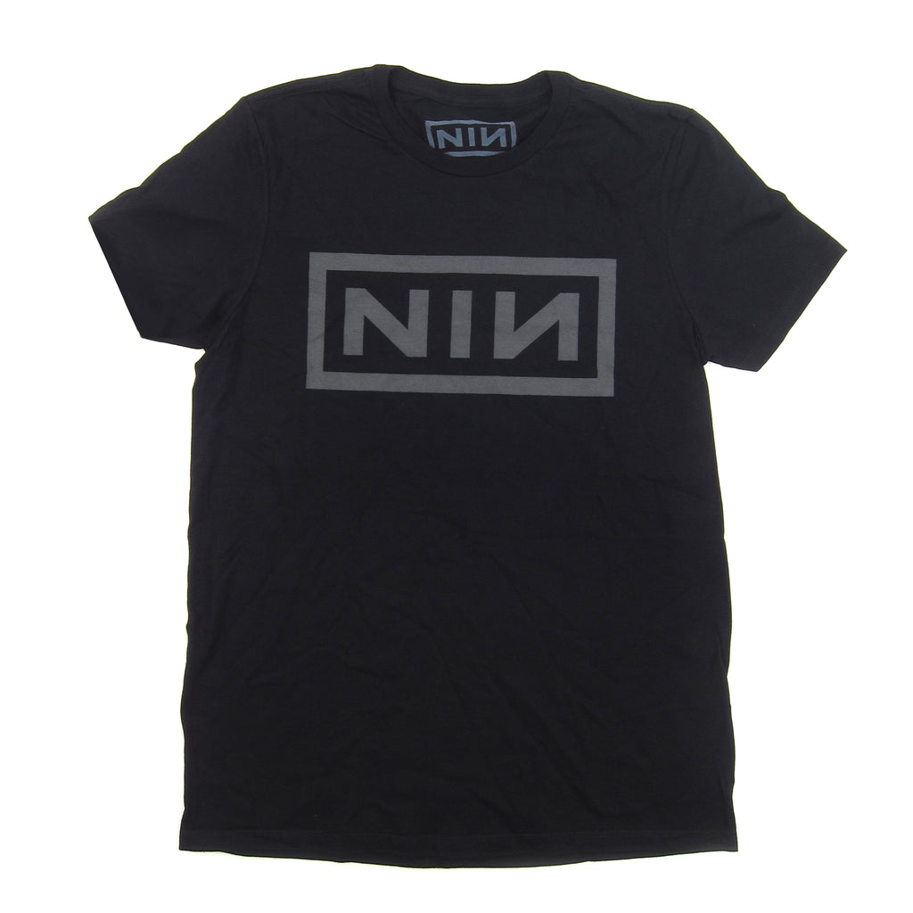 90S USA製 NINE INCH NAILS NOTHING GREY L nineinchnails-logo-