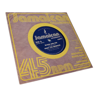 Niney The Observer: Blood And Fire / Brimstone And Fire Vinyl 7"