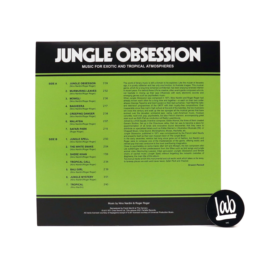 Nino Nardini & Roger Roger: Jungle Obsession