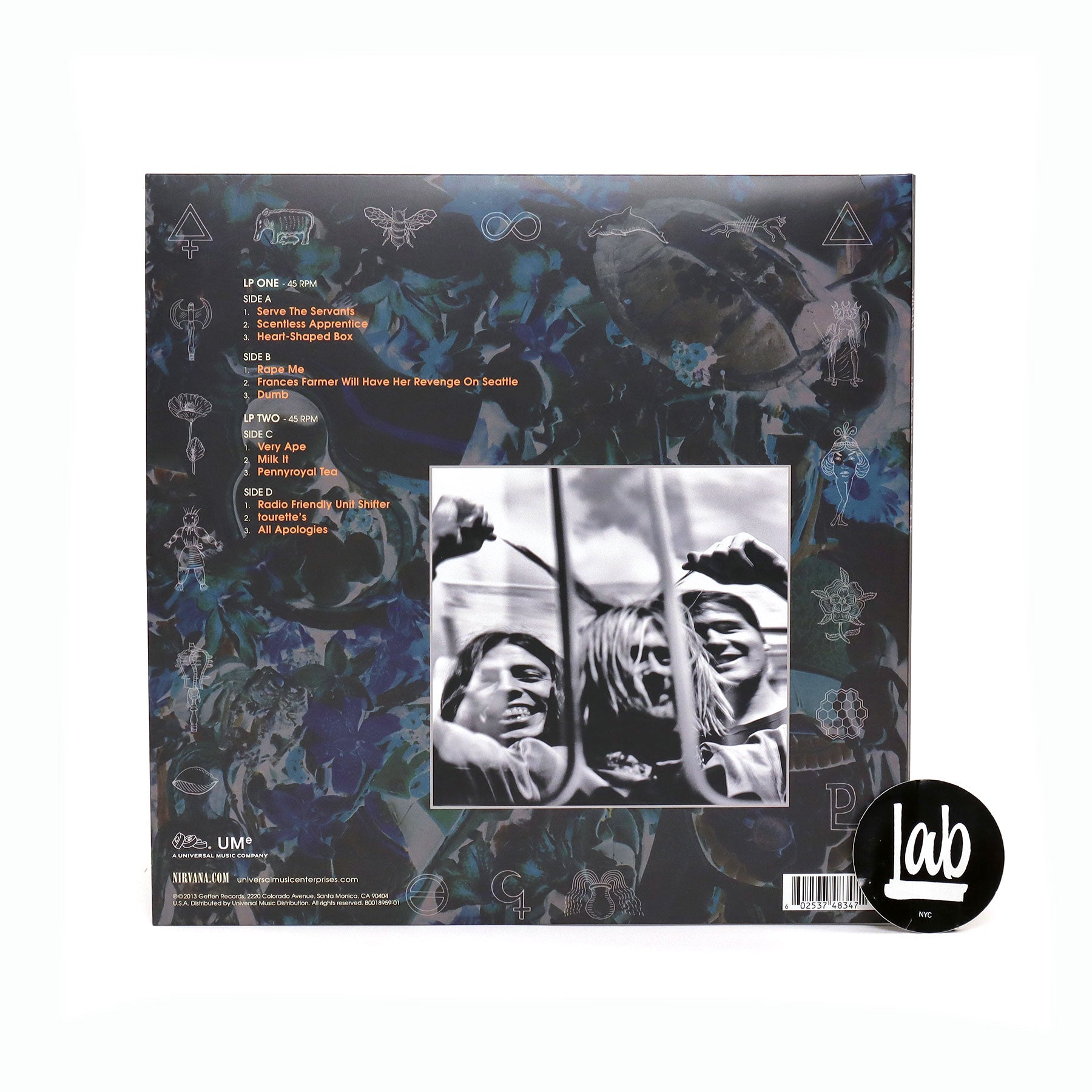 Nirvana: In Utero 2013 Mix (180g) Vinyl 2LP – TurntableLab.com