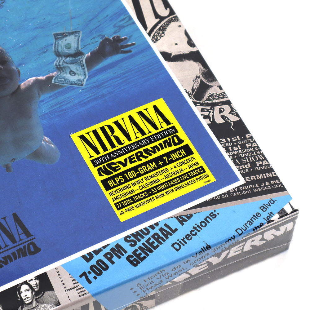  Nirvana Nevermind multi-colored 12 vinyl RARE - auction  details