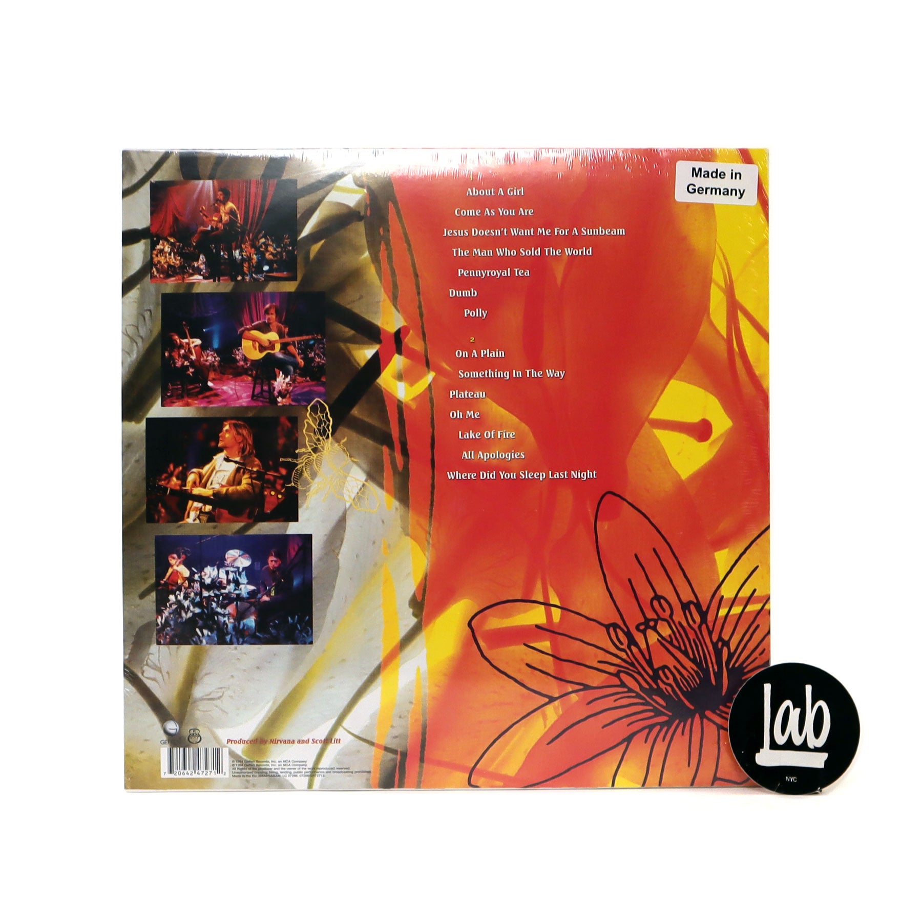 Nirvana: MTV Unplugged in New York (180g) Vinyl LP