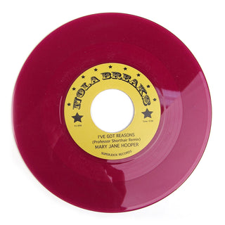 Professor Short Hair: Nola Breaks (Mary Jane Hooper, Inell Young, Colored Vinyl) Vinyl 7"