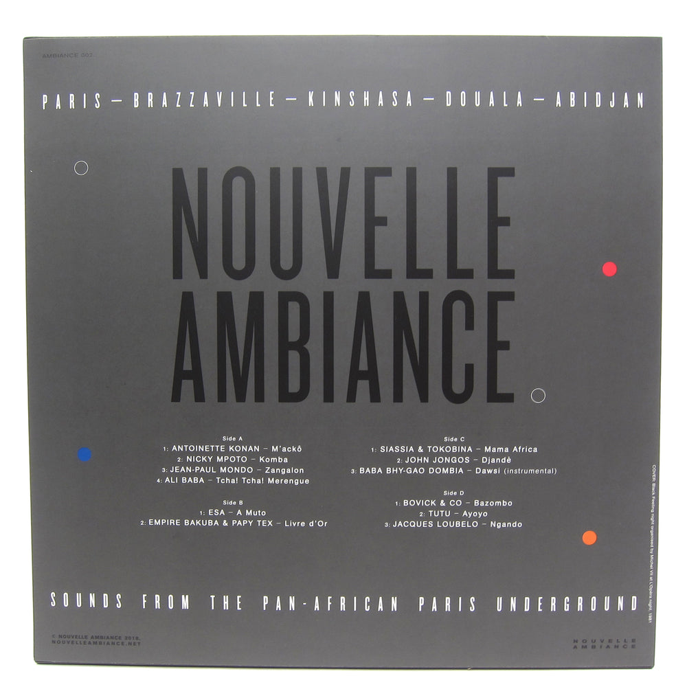 Nouvelle Ambiance: Nouvelle Ambiance Vinyl 2LP