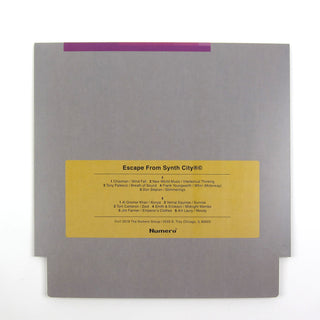 Numero Group: Escape From Synth City Vinyl LP