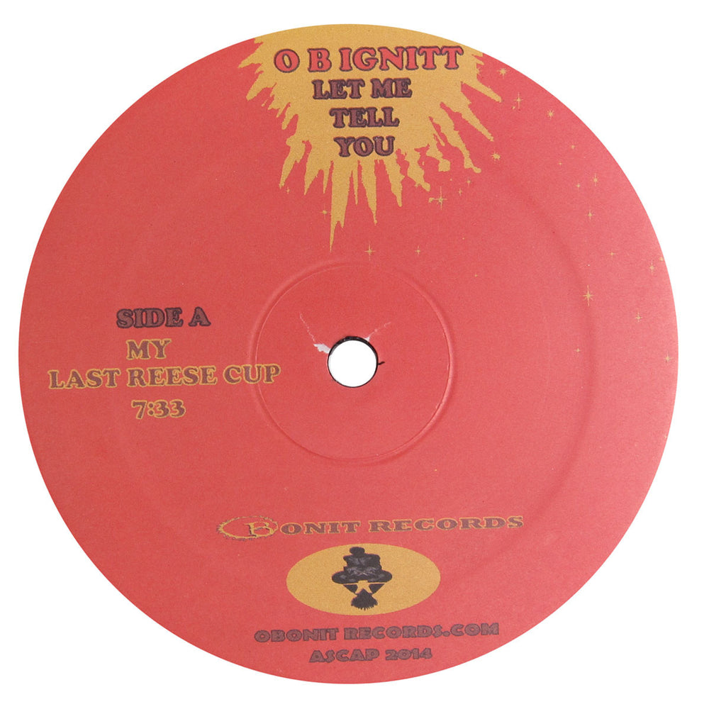 OB Ignitt: Let Me Tell You Vinyl 12"