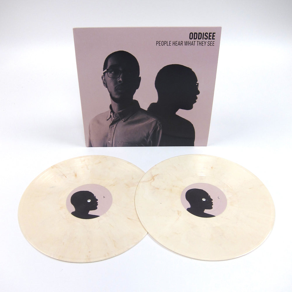 Oddisee: People Hear What They See (Dover White Colored Vinyl) Vinyl 2LP
