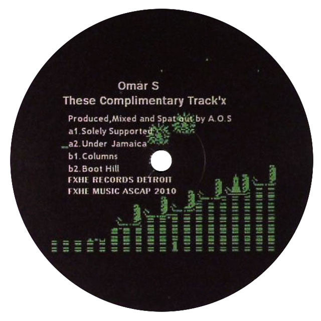 Omar-S: These Complimentary Track'x 12"