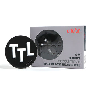 Ortofon: QBert OM Cartridge Mounted on SH-4 Headshell