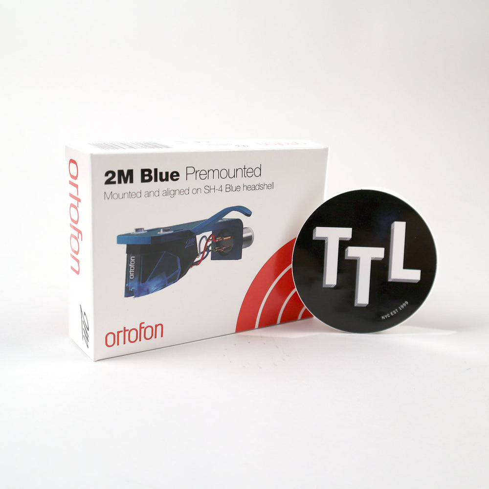 Ortofon: 2M Blue Cartridge Mounted on SH-4 Headshell