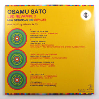Osamu Sato: LSD Revamped (Colored Vinyl) Vinyl 3LP