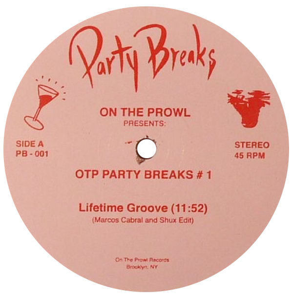 Marcos Cabral & Shux: On The Prowl Party Breaks #1 12"