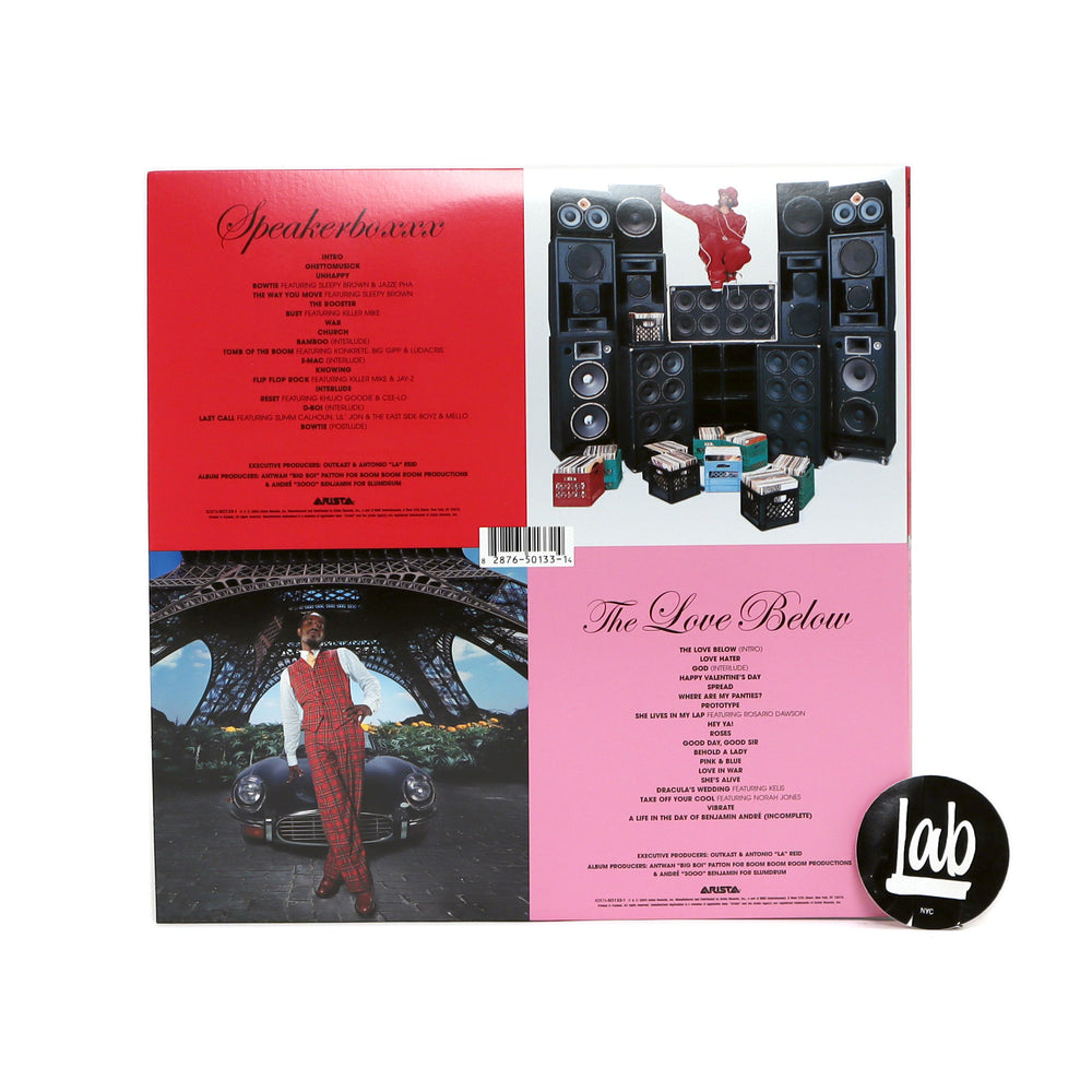 Outkast: Speakerboxxx / The Love Below Vinyl 4LP