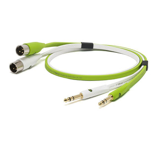 Oyaide: NEO Class B 1/4" TRS to XLR Male TXM Cable, 2.0m - Green