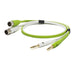 Oyaide: NEO Class B 1/4" TRS to XLR Male TXM Cable, 2.0m - Green