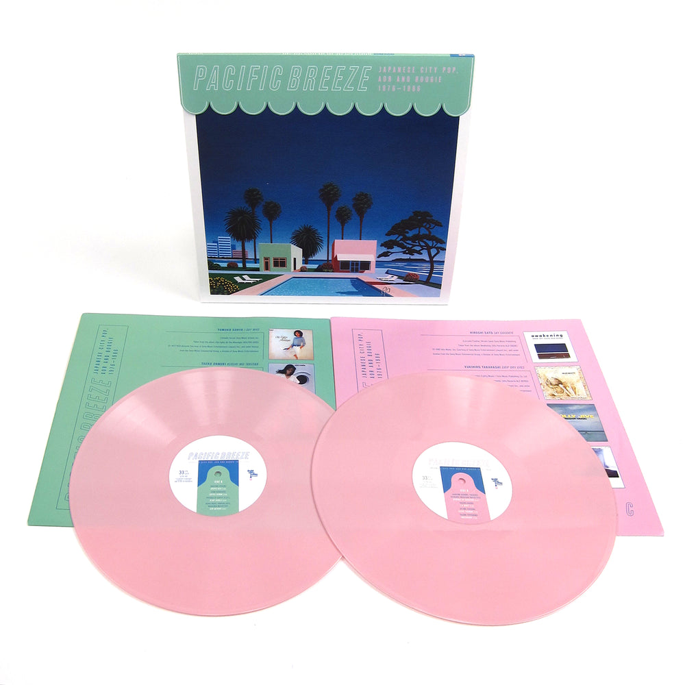 Light In The Attic: Pacific Breeze Vol.1 - Japanese City Pop, AOR & Boogie 1976-1986 (Pink Colored Vinyl) Vinyl 2LP