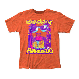 George Clinton: P-Funk Shirt - Heather Orange