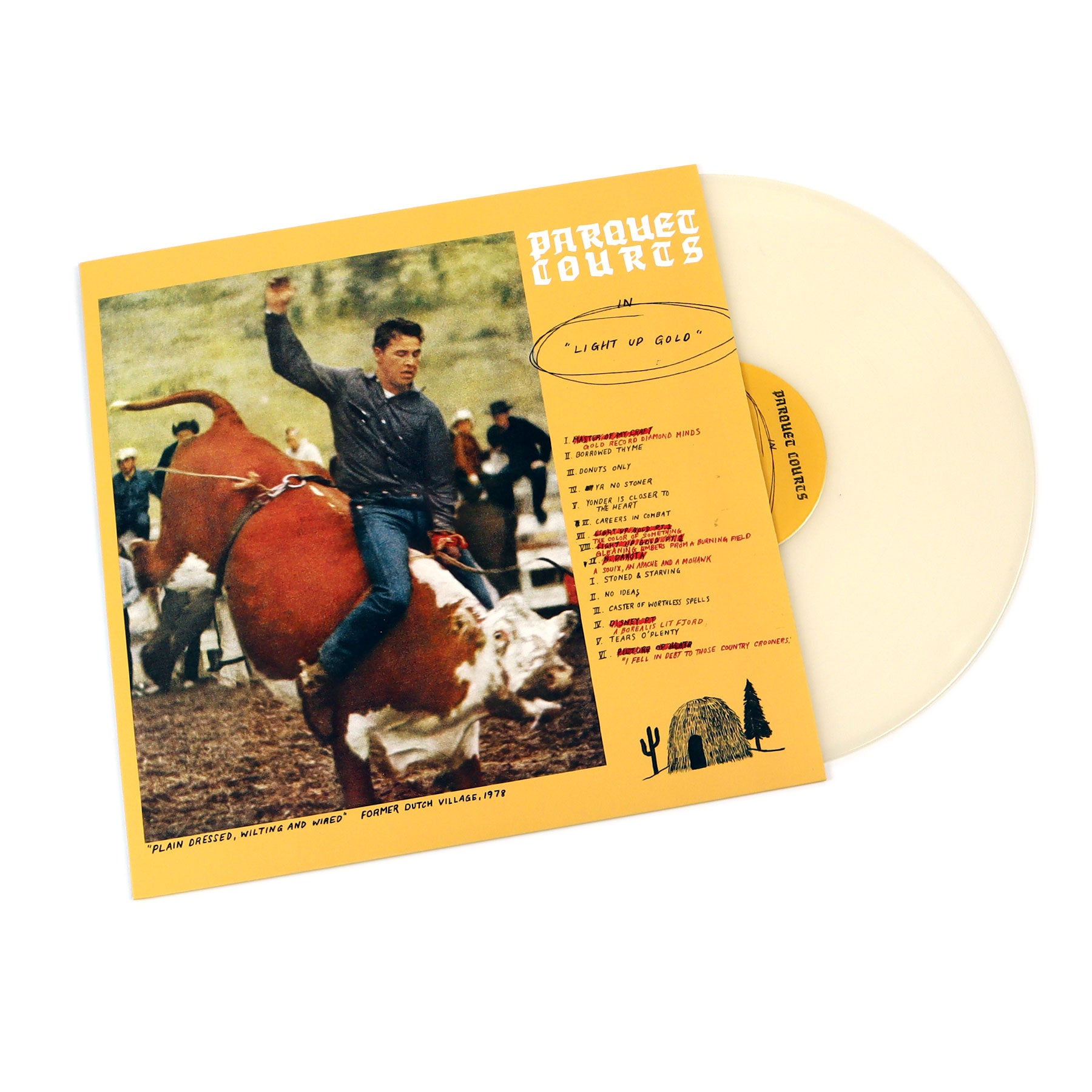Parquet Courts: Light Up Gold (Glow In The Dark Colored Vinyl) Vinyl L