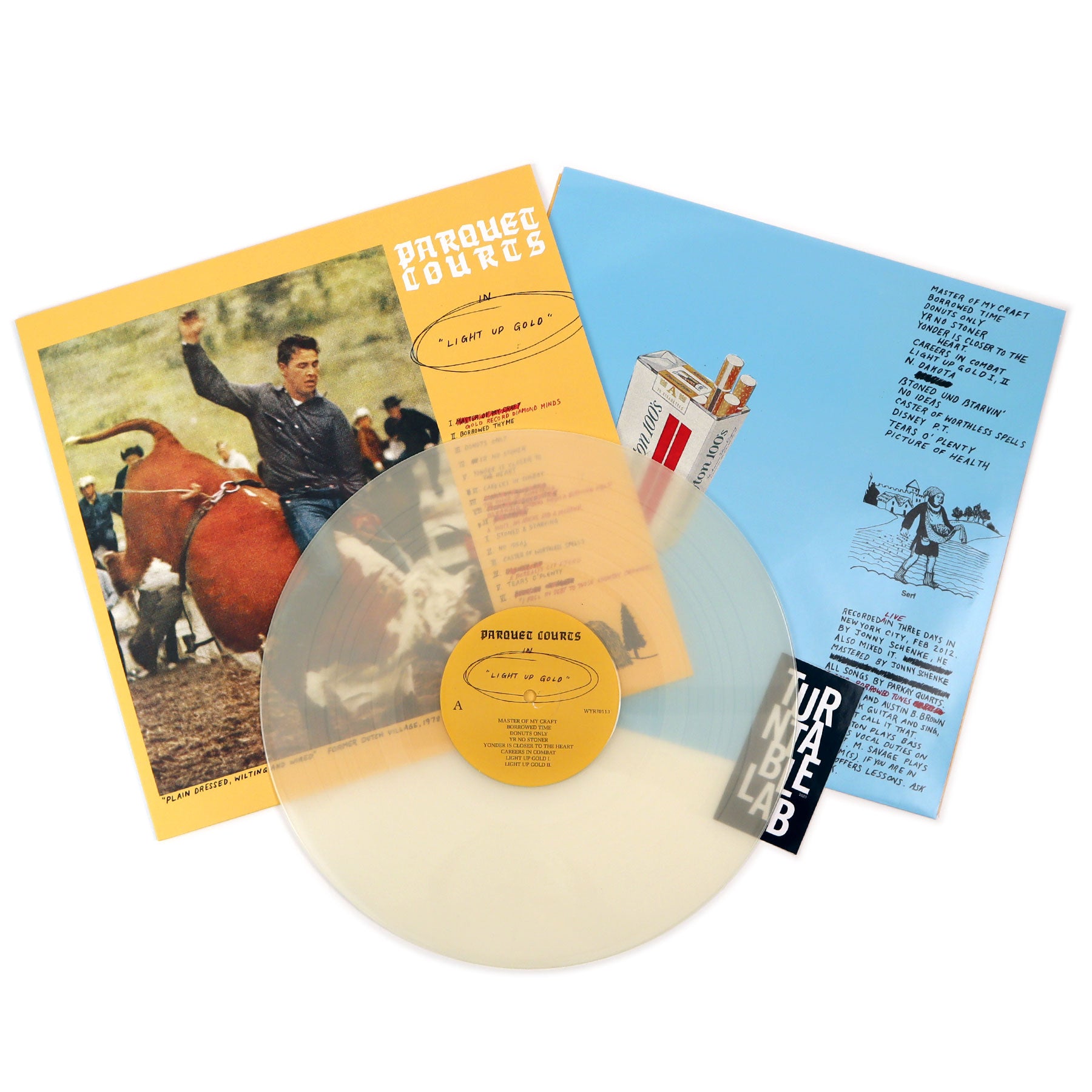 Parquet Courts: Light Up Gold (Glow In The Dark Colored Vinyl) Vinyl L
