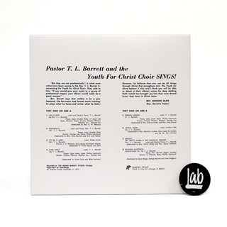 Pastor T.L. Barrett And The Youth For Christ Choir: Like A Ship... (Without A Sail) (Ice Wind Colored Vinyl) Vinyl LP
