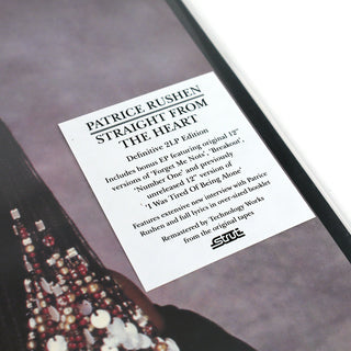 Patrice Rushen: Straight From The Heart (Indie Exclusive Colored Vinyl) Vinyl 2LP